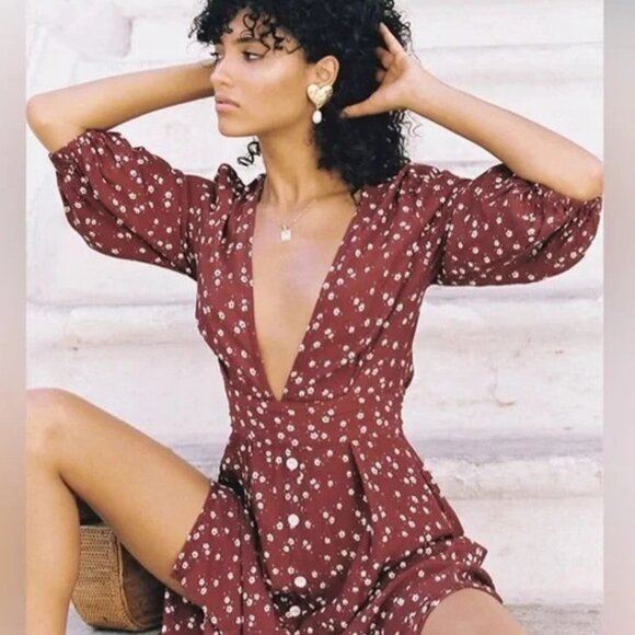 NWT Faithfull the Brand Chloe Dress - Size 6 - Picture 2 of 10